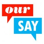 our say logo