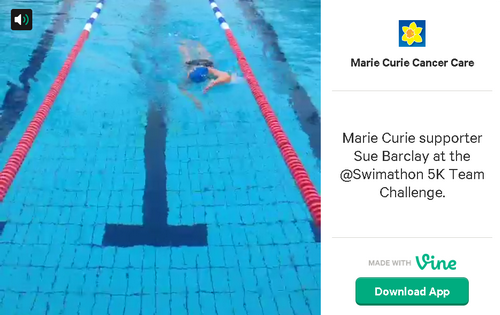 Marie Curie Cancer Care on Vine