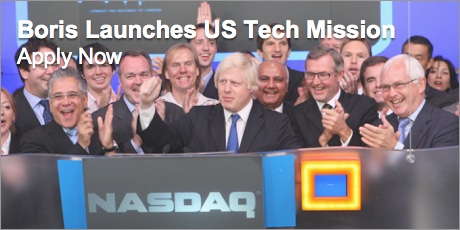 Boris Launches US Tech Mission - 9-14 Feb 2015