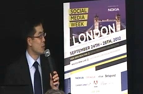 McKinsey Global Institute's Michael Chui speaking at The £800m Elephant in the Room: Social Inside the Enterprise at Social Media Week London Sep 2012