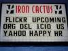 Iron Cactus Sign