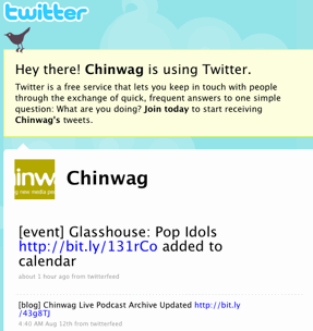 @chinwag on Twitter