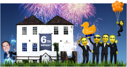 Come and join Cyber-Duck for this threefold celebration in Elstree House