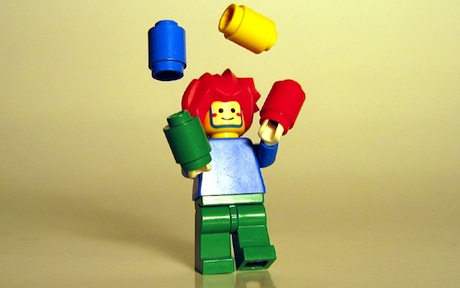 Juggling Lego